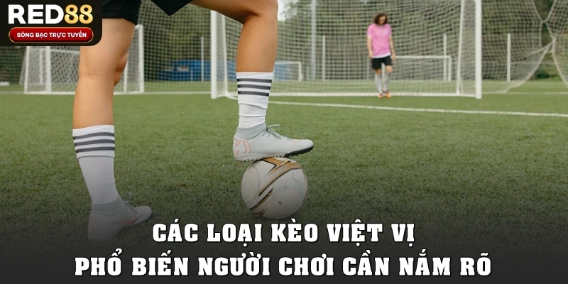 Các loại kèo việt vị phổ biến người chơi cần nắm rõ