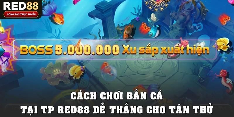 Cách chơi bắn cá tại TP Red88 dễ thắng cho tân thủ