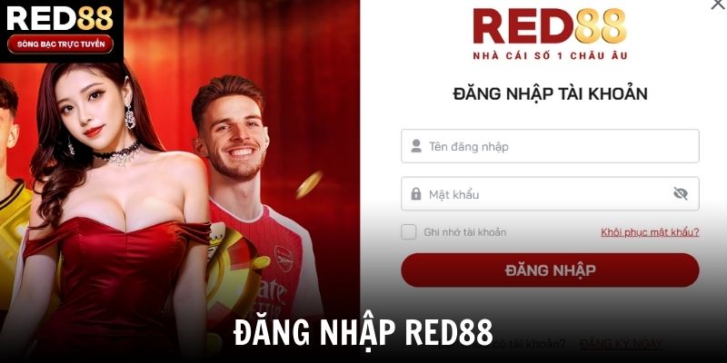 Đăng Nhập Red88 - 3 Bước Truy Cập Tài Khoản An Toàn