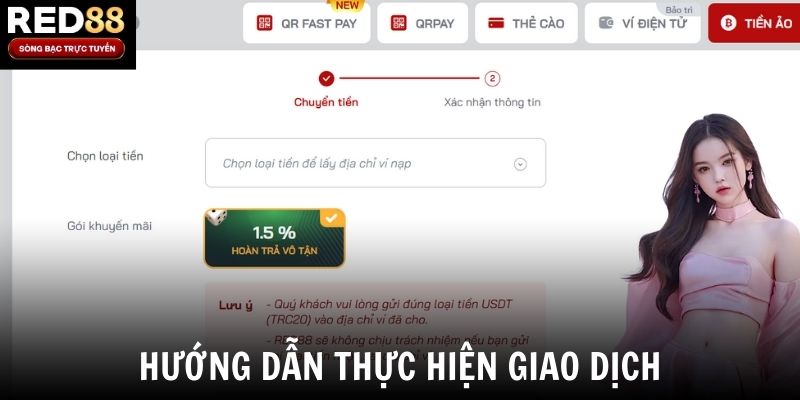 Hướng dẫn thực hiện giao dịch