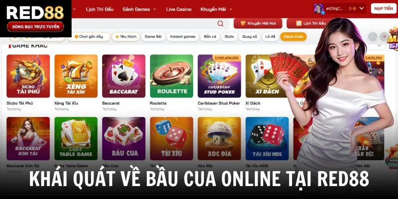 Khái quát về bầu cua online tại red88