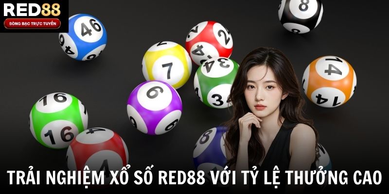 Trải nghiệm xổ số Red88 với tỷ lệ thưởng cao